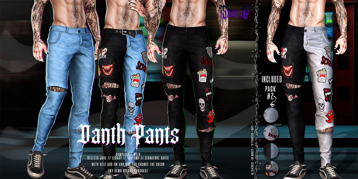 Savage - Danth Pants // Pack #2