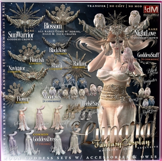 !dM Lunara - GoddessHalo (add) **BLOSSOM**