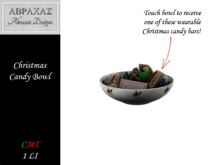 Christmas Candy Bowl