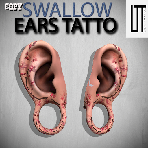 **LisaTattoo swallow Sakura  