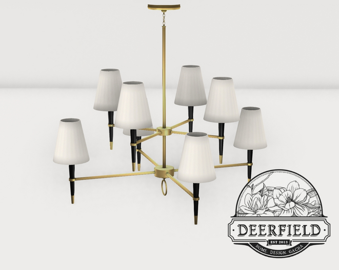 07 Fancy Decor: Ramses Chandelier