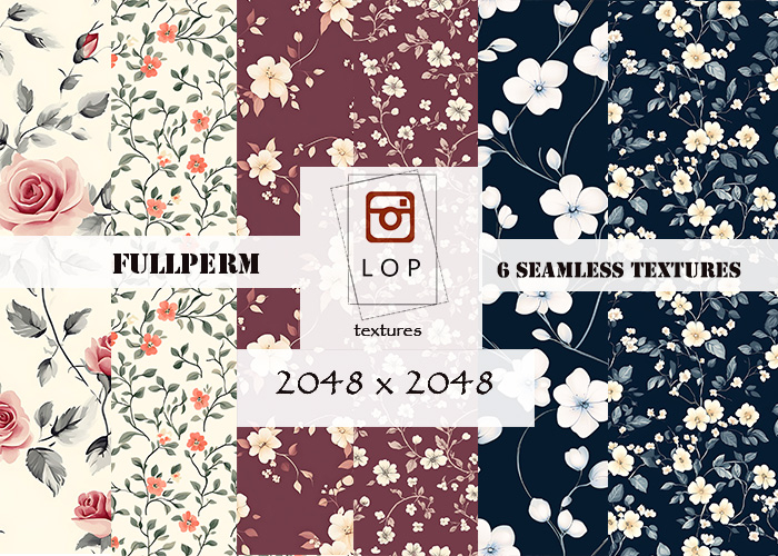 TEXTURE FULLPERM COTTAGECORE PACK 2 