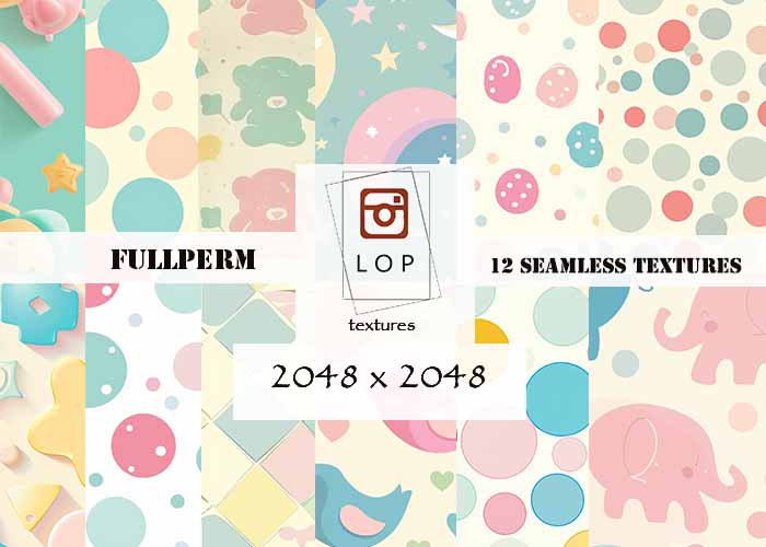 LOP BABY PASTEL PACK 1 (add)