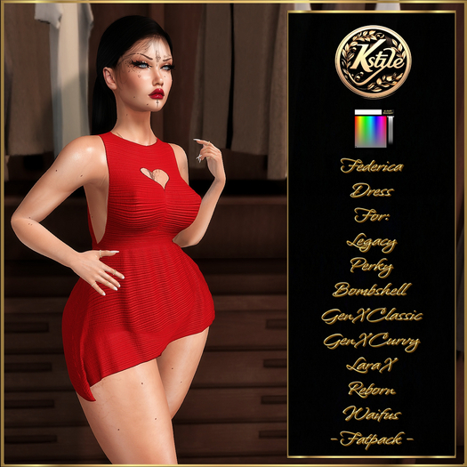 [K-Style] FEDERICA DRESS #FATPACK #1