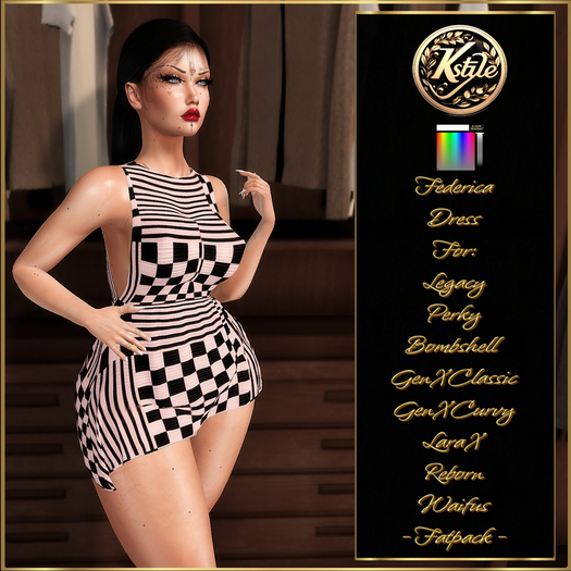 [K-Style] FEDERICA DRESS #FATPACK #3