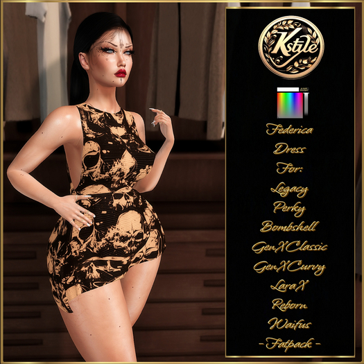 [K-Style] FEDERICA DRESS #FATPACK #5