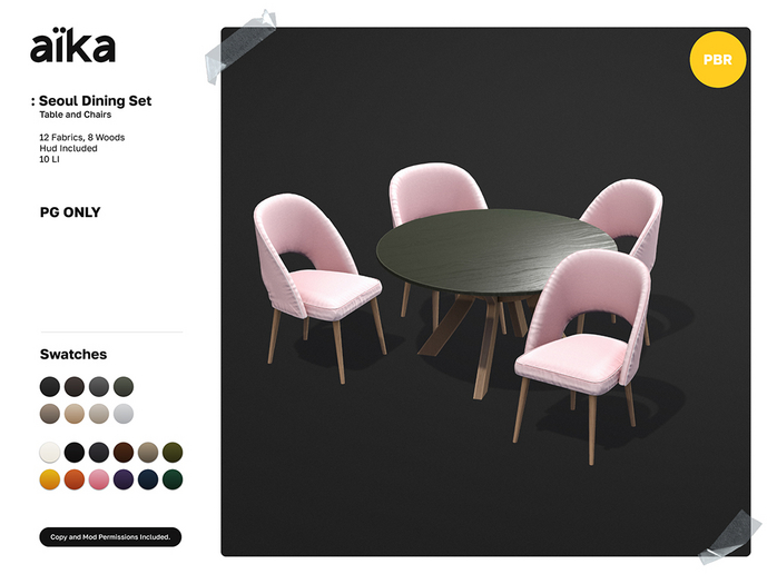 aika - Seoul Dining Set (add)