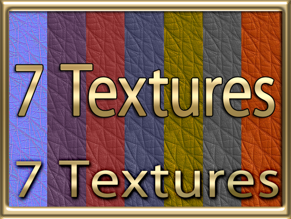 Zoy Texture [ Classic Leather Seamless 01 ] 7 Textures