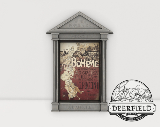 10 Fancy Decor: Antique Opera Poster