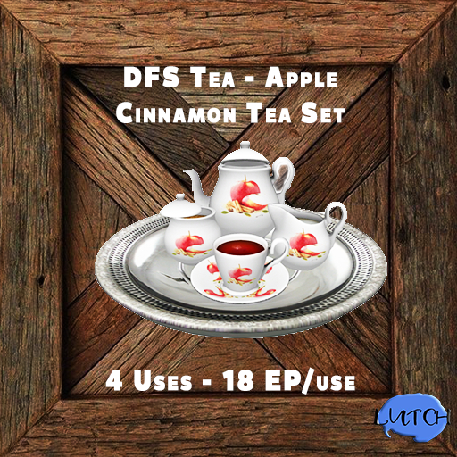 DFS Tea - Apple Cinnamon Tea Set    (TOTAL 72 EP)