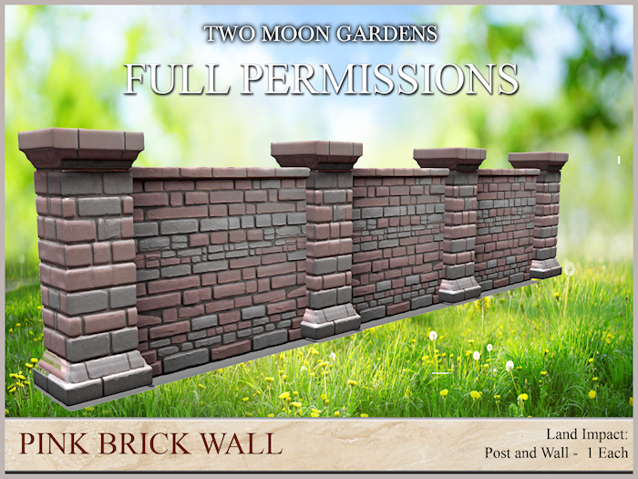 Full Perm Wall Pink