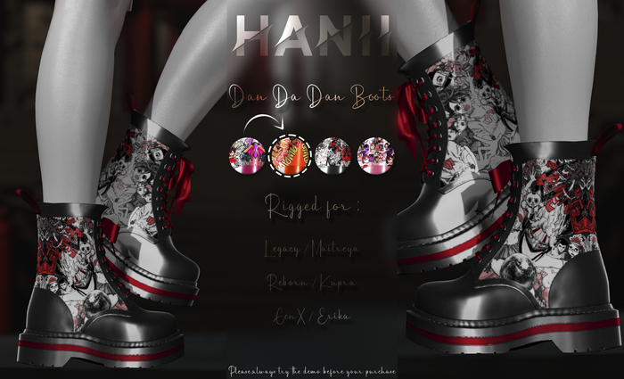 HANII - DanDaDan Boots 002
