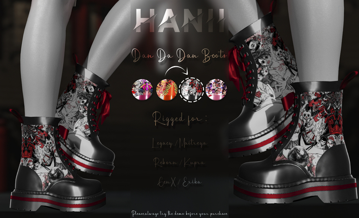 HANII - DanDaDan Boots 003