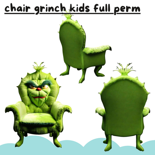 (AL) chair grinch kids full perm