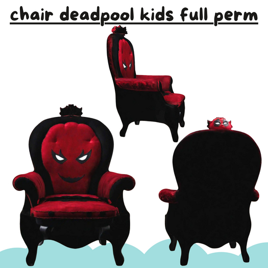 (AL) chair deadpool kids full perm