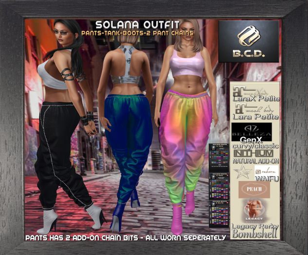 BCD Solana Outfit DEMO
