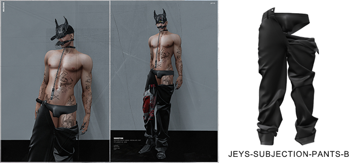 JEYS-SUBJECTION-PANTS-B