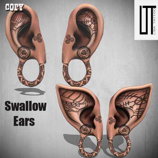 "Lisa tattoo Swallow pack #22 celtic