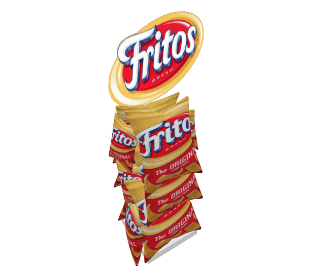 Fritos Bag Giver Display ~ Gives bag of Chips