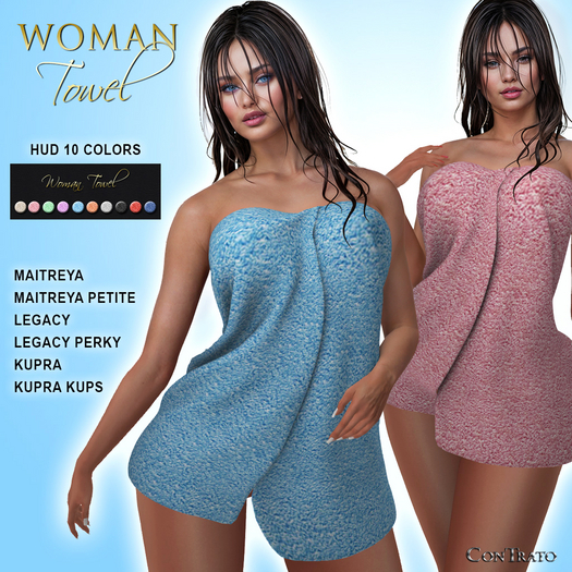 [ConTrato] Woman Towel