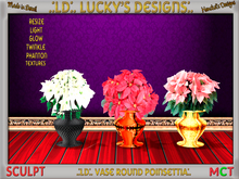 .:LD:. Vaseo Redondo Poinsettia:. 