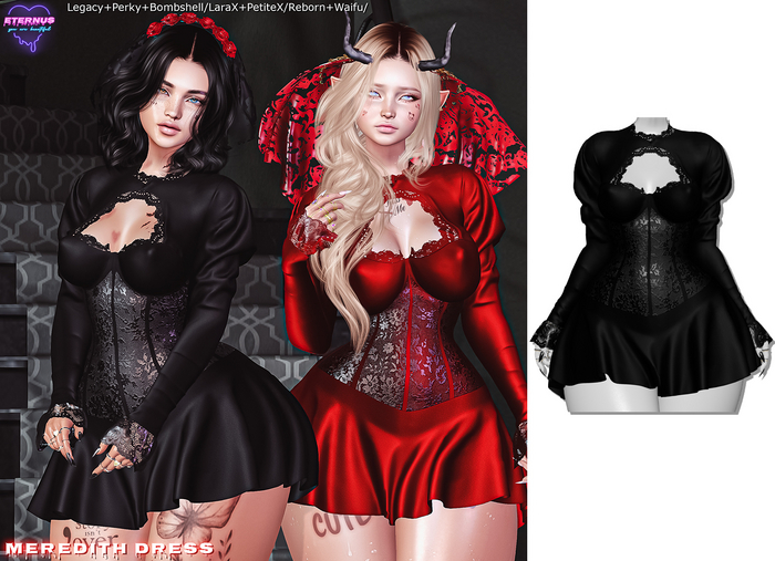 [Eternus] Meredith Dress Black