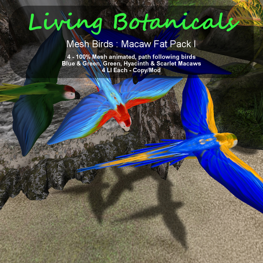 Inochi Botanicals - Macaw [Fat Pack I]