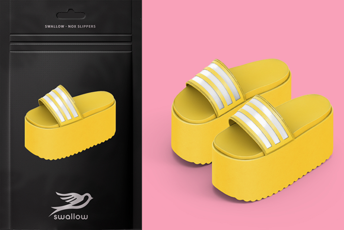 ^^Swallow^^ Nox Slippers - YELLOW