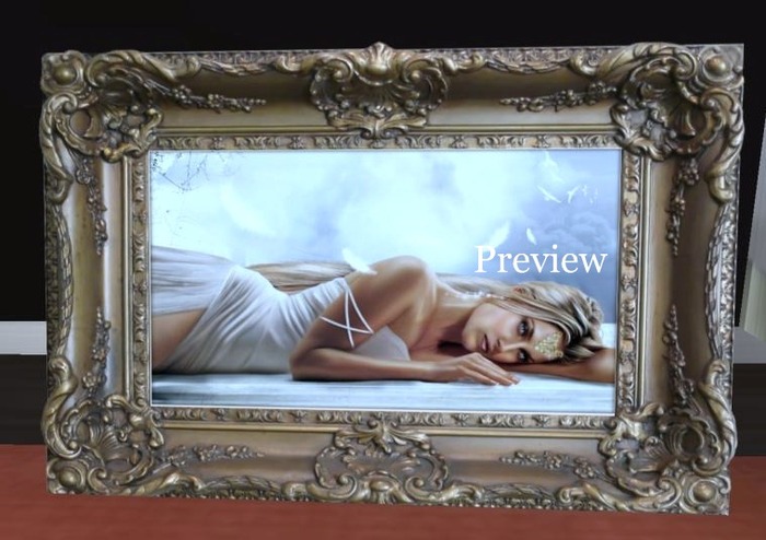 Longing Framed - Beautiful Fantasy art (scripted - resize and brightness/with shadow)