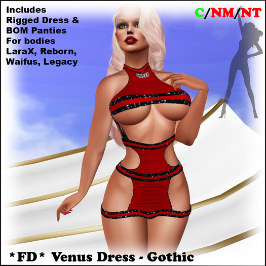 *FD* Venus Dress [Boxed] Gothic