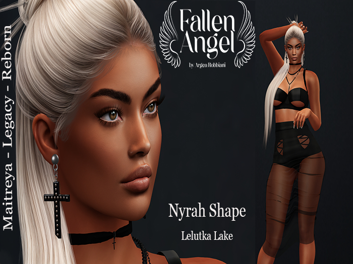 Fallen Angel  - Nyrah shape for Lelutka Lake 