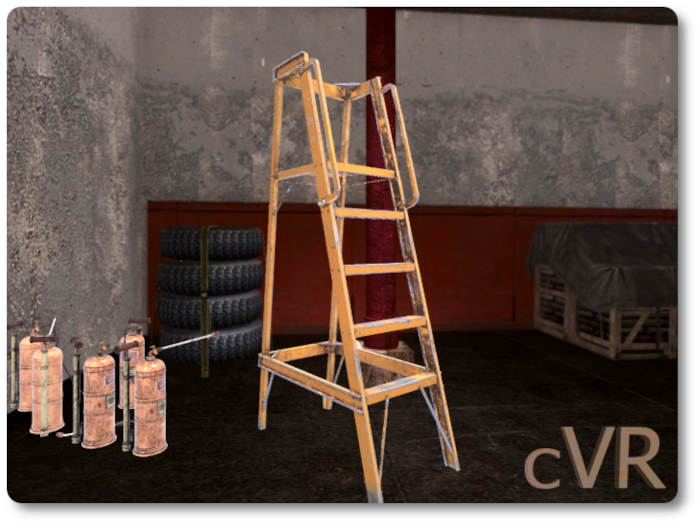 cVR  Ladder metal box