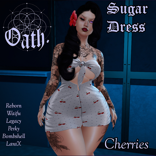 Oath.} Sugar Dress Cherries