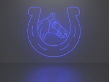 Horse 1 neon sign Full Permission