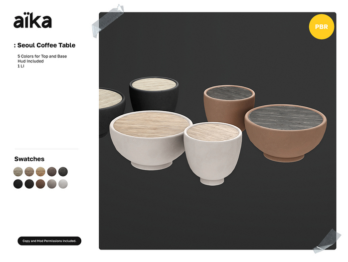 aika - Seoul Coffee Table (add)