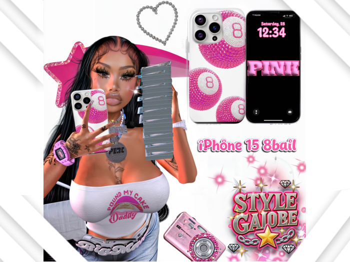 #stylegalore Iphone 15 8 ball