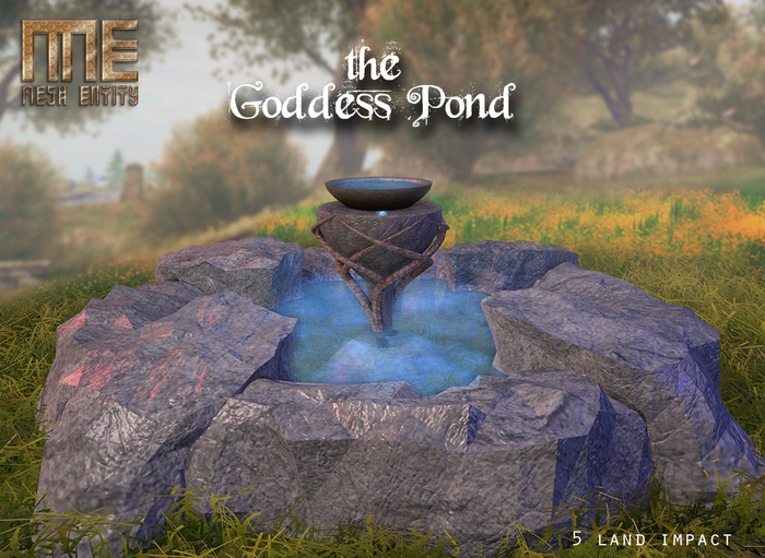 Mesh Entity: Elven Goddess Fountain