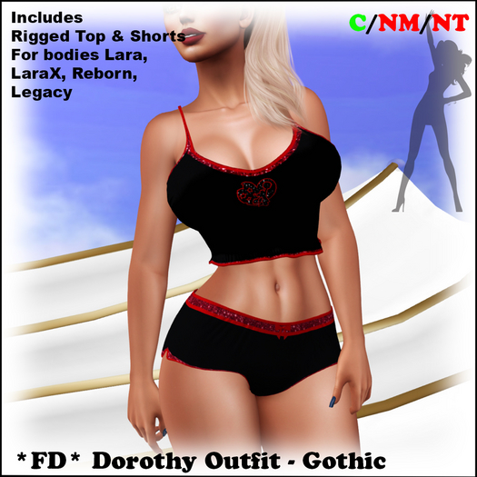 *FD* Dorothy Outfit [Boxed] Gothic
