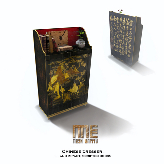 E-mesh Chinesse Dresser