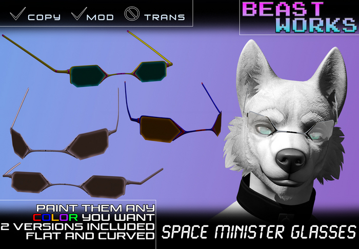 [BeastWorks] Space Minister Glasses