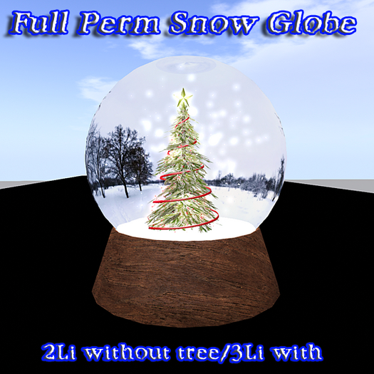 Full Perm Snow Globe