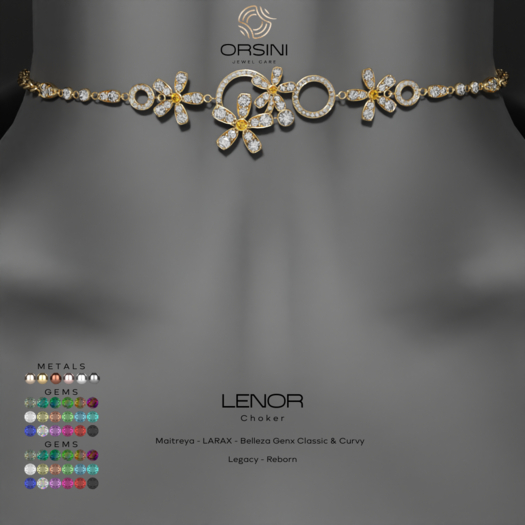 ORSINI Jewel Care LENOR Choker Unpack