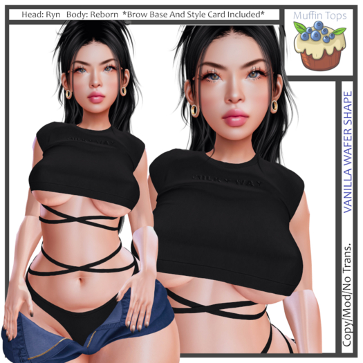 Muffin Tops - Vanilla Wafer Shape
