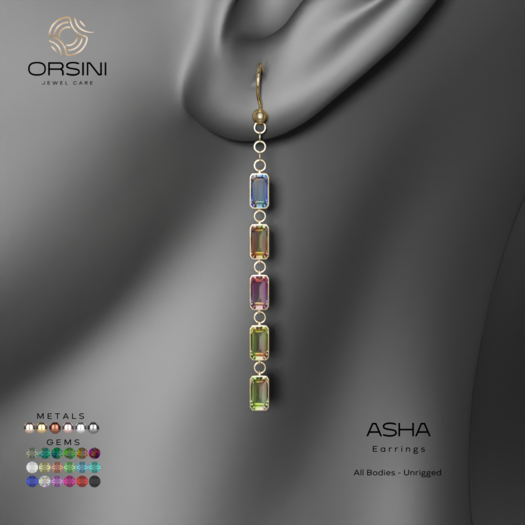 ORSINI Jewel Care ASHA Earrings Unpack