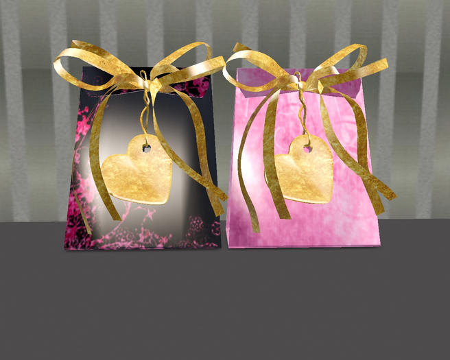 >>K<< Timed Gift Bags Pink Set