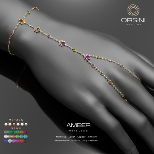 ORSINI Jewel Care AMBER Hand Jewel Unpack