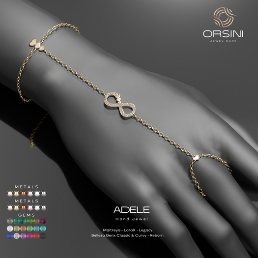 ORSINI Jewel Care ADELE Hand Jewel Unpack
