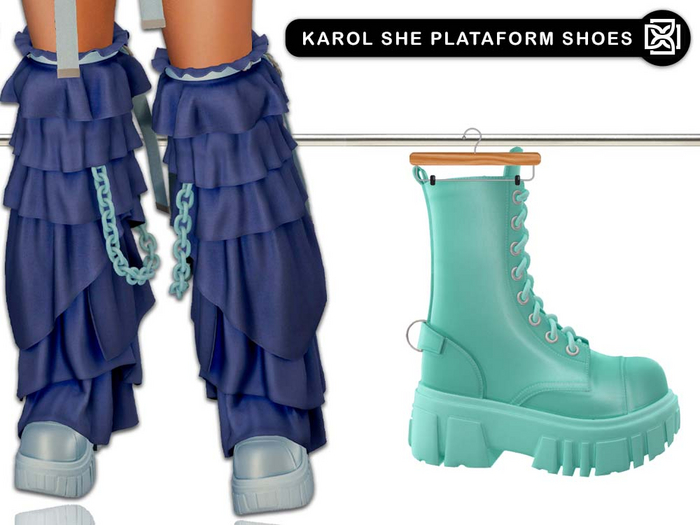 Addams - Karol She Platform Boots #13