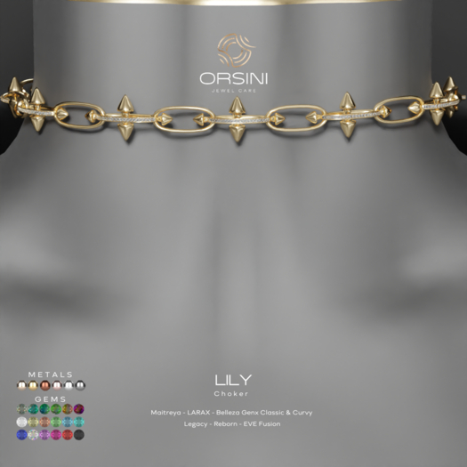 ORSINI Jewel Care LILY Choker Unpack