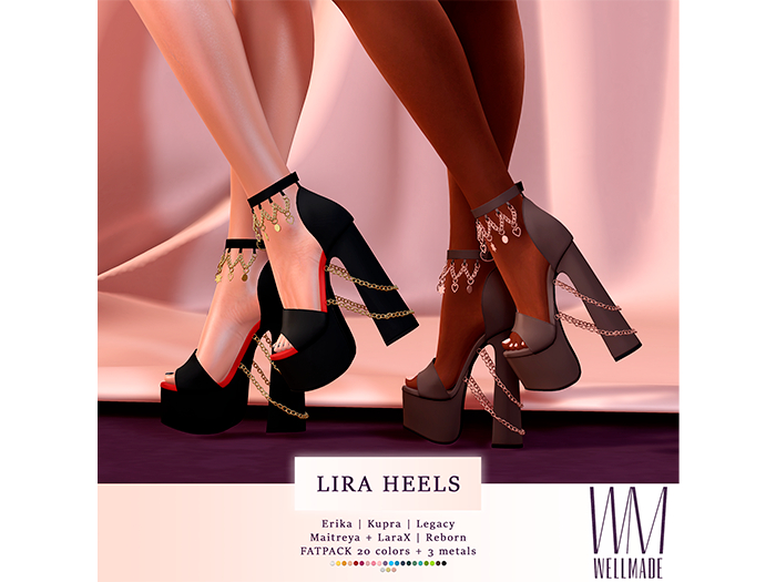 [WellMade] Lira Heels